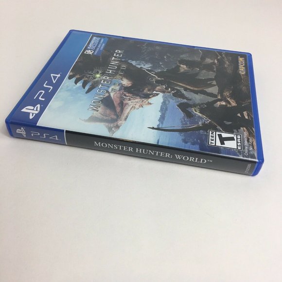 Monster Hunter World PlayStation 4 2018) PS4 CapCon Teen Video Game Dragons - Picture 6 of 12